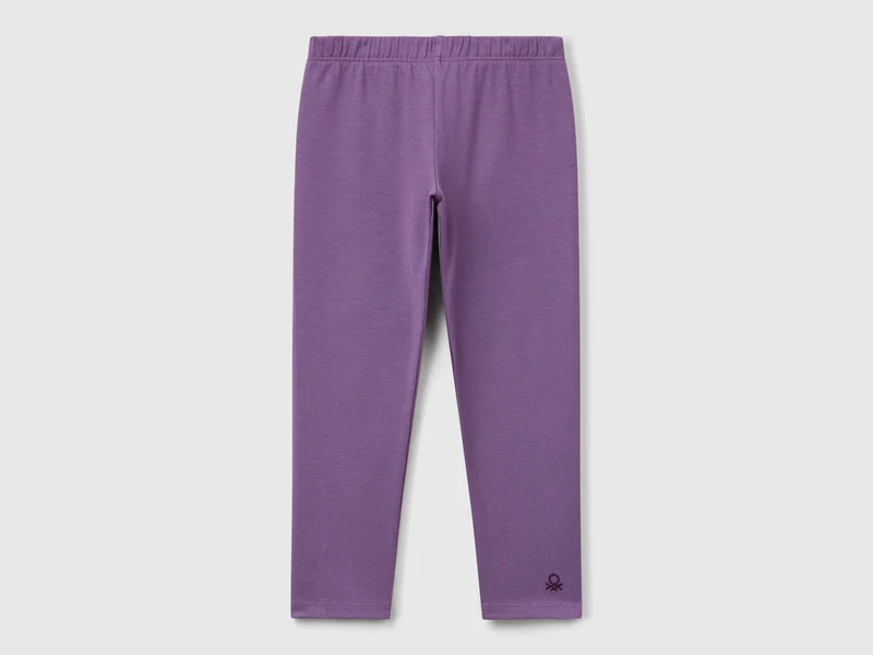 Leggings in cotone stretch