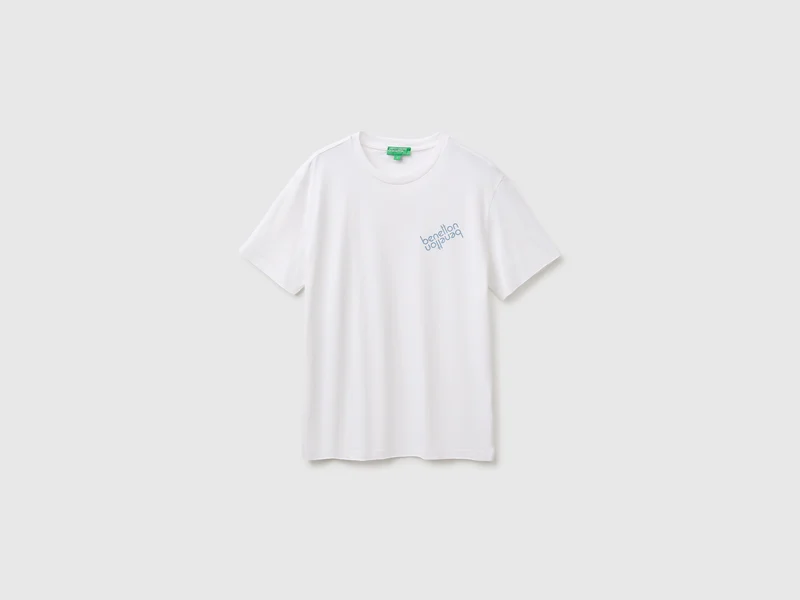 T-shirt regular fit con logo