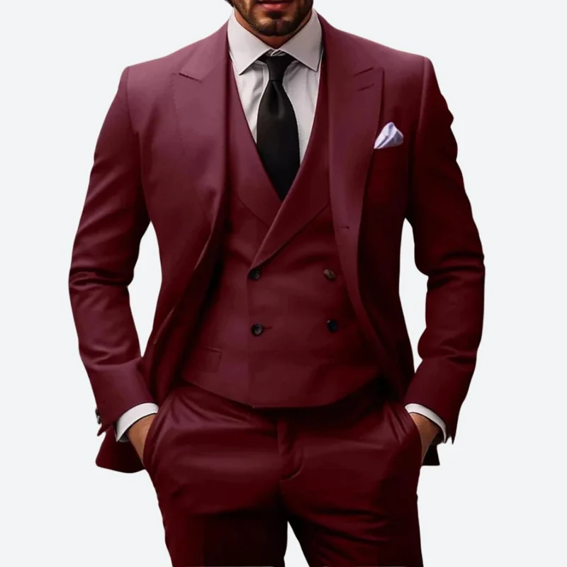 Men's Elegant Suit for Formal Events and Special Occasions