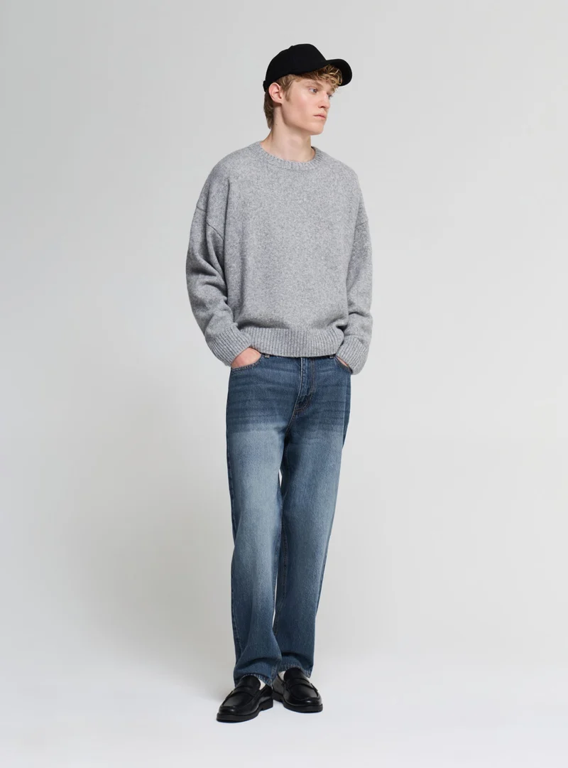 Jeans baggy a cinque tasche