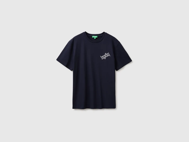 T-shirt regular fit con logo