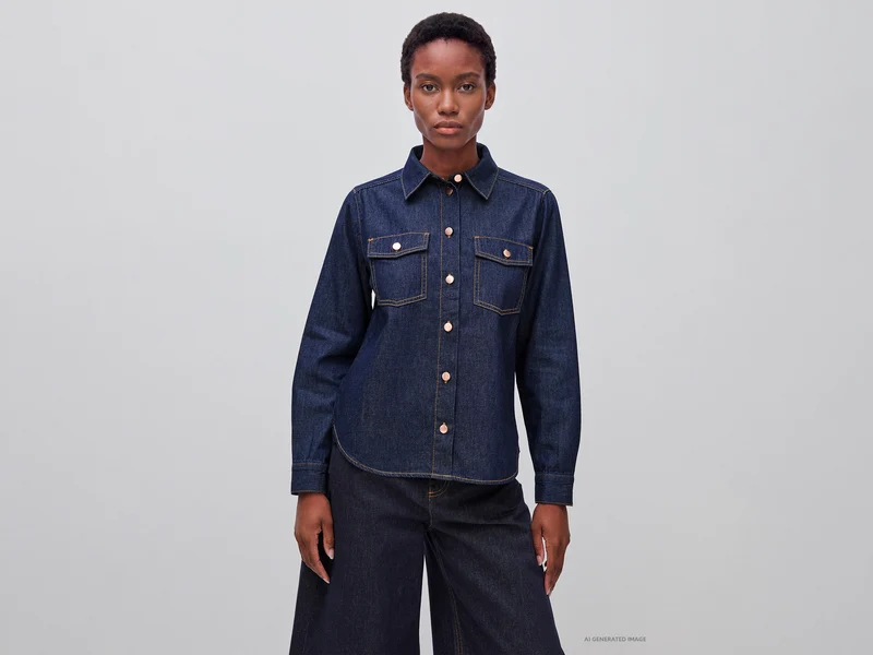 Camicia di jeans regular fit