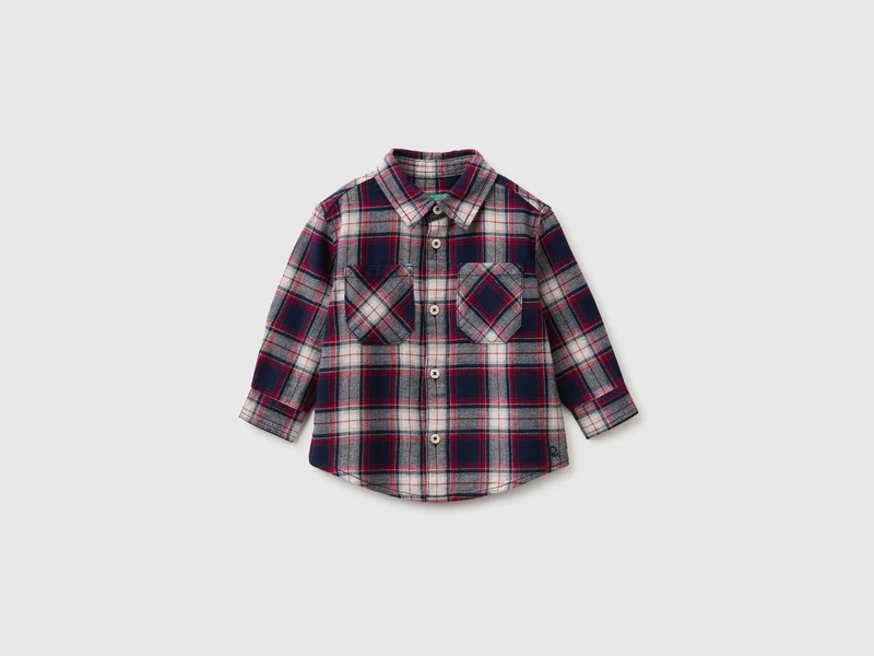 Camicia a quadri over fit