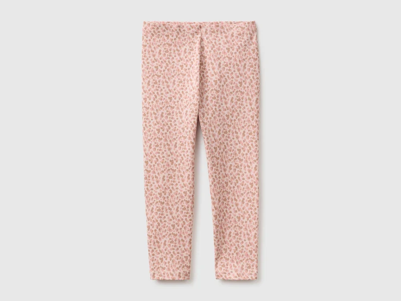Leggings fantasia in cotone stretch