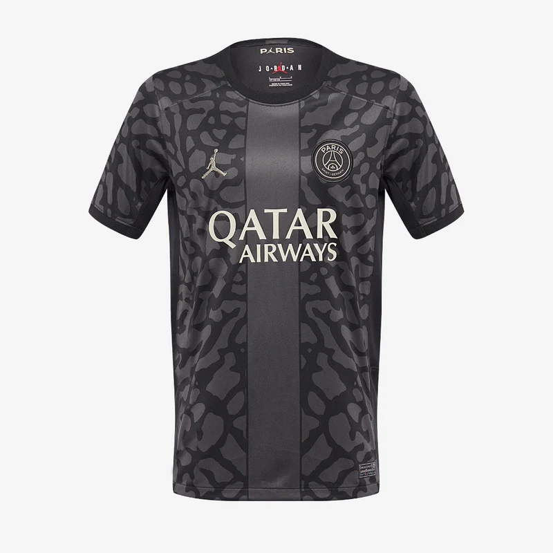 Maglia Jordan x Paris Saint-Germain Bambini 23/24 Nike Dri-Fit Stadium Terzo Kit Maniche Corte