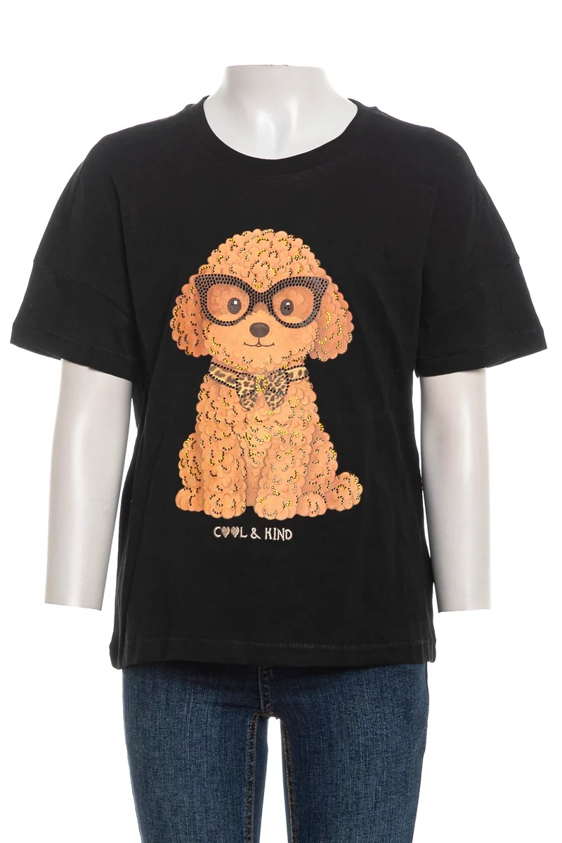 T Shirt Kids Only Baria Da Bambina Nera