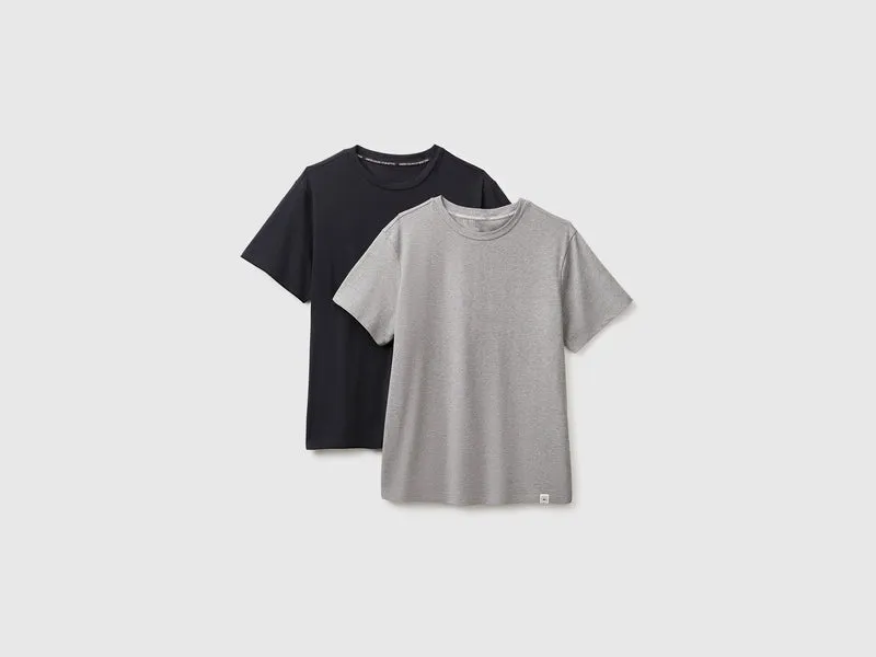 Due magliette intime in cotone stretch