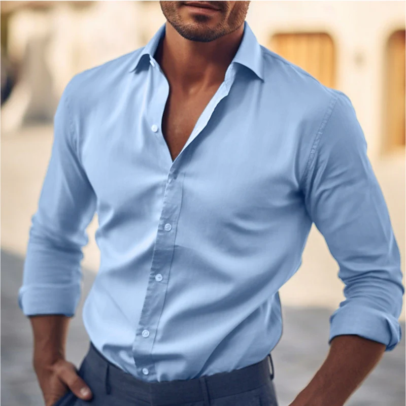 Men's Stylish High-Quality Dress Shirt
