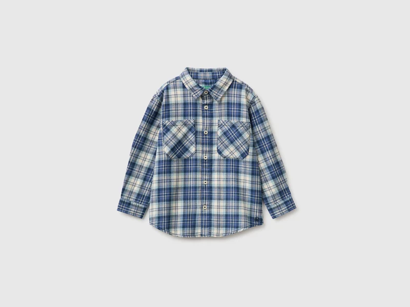 Camicia a quadri over fit