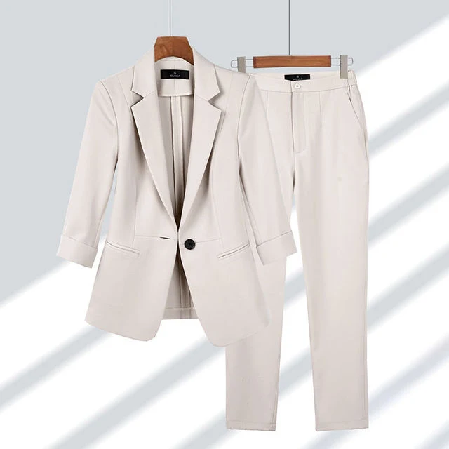 Mila | Women's Elegant Modern Blazer Set