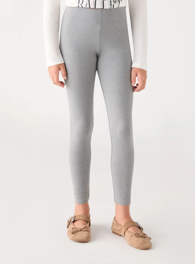 Pack 3 leggings lunghi tinta unita