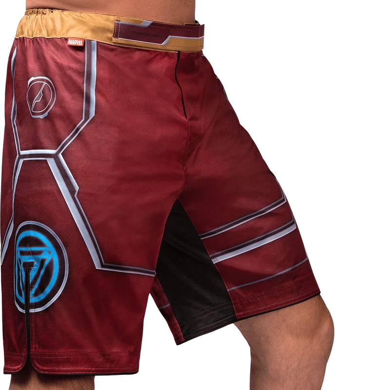 Pantaloncini da Combattimento Hayabusa Marvel Iron Man Fight Shorts