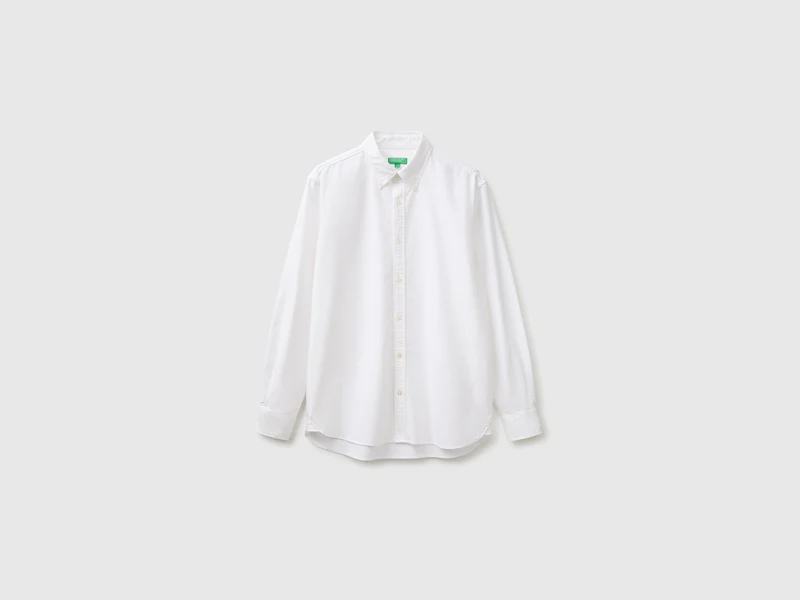 Camicia a righe button down