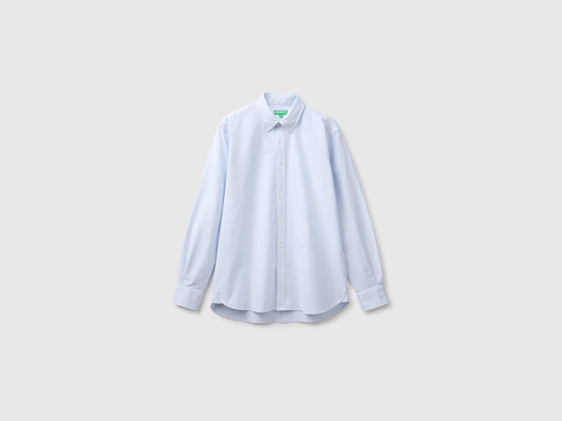 Camicia a righe button down