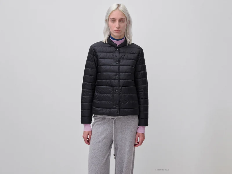 Piumino leggero slim fit