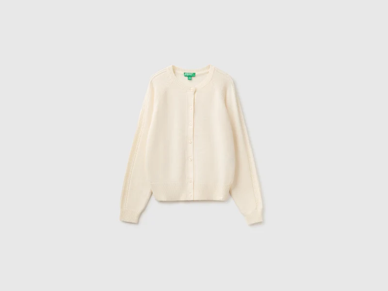 Cardigan in misto lana