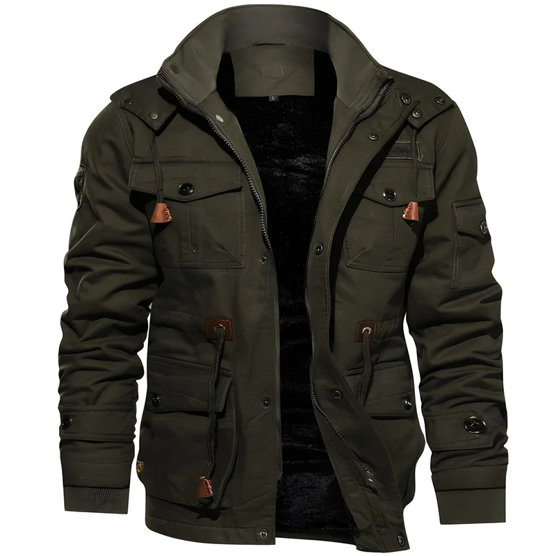 Jaxon | Versatile Fleece-Lined Men's Winter Jacket