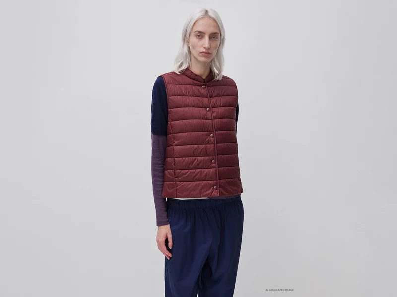 Smanicato leggero slim fit
