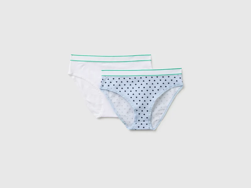 Due slip con elastico logato
