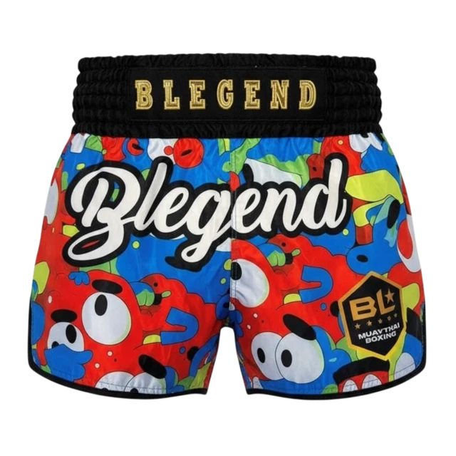 Pantaloncini Kick Thai Bambino B LEGEND - Cartoon Style - Muay Thai Junior