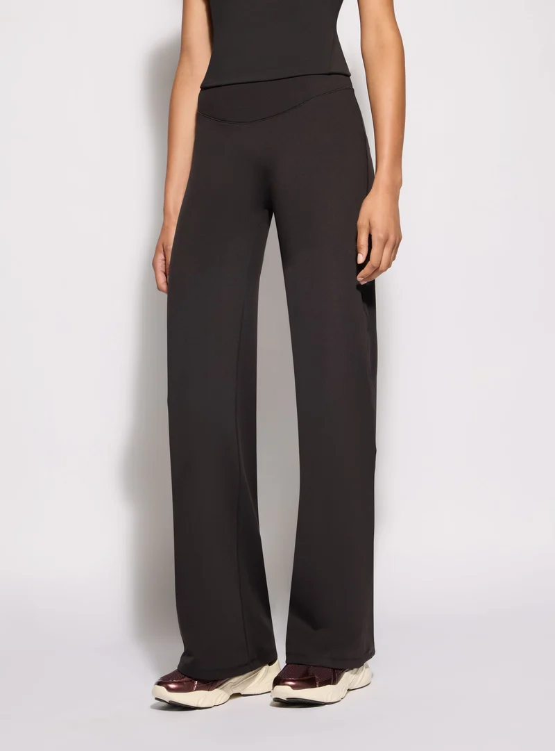 Leggings sportivi straight tinta unita