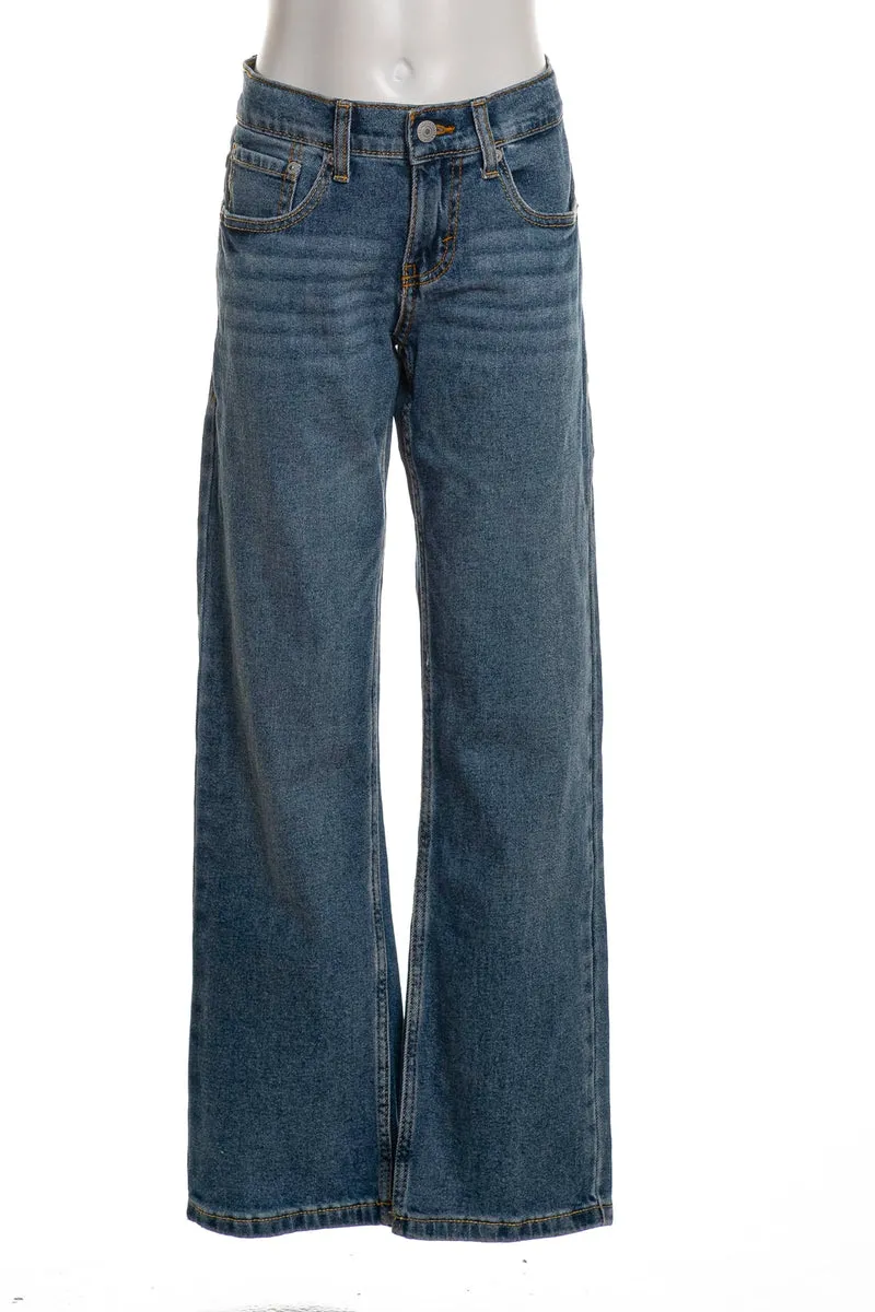 Jeans Levi's 555 Relaxed Straight Da Bambino Denim
