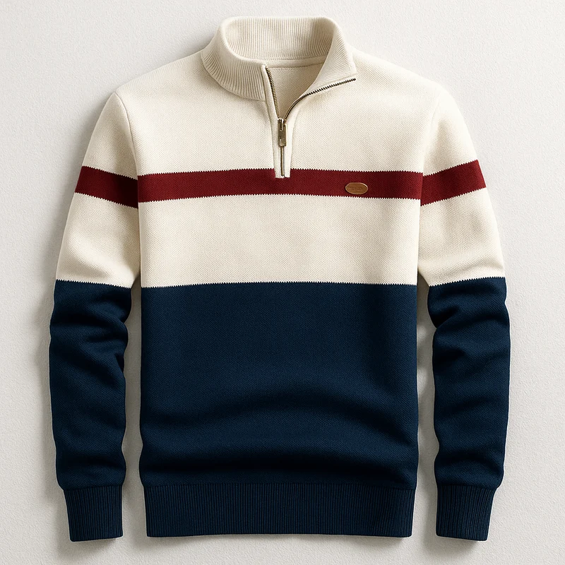 Butler | Soft Breathable Men's Quarter Zip Sweater