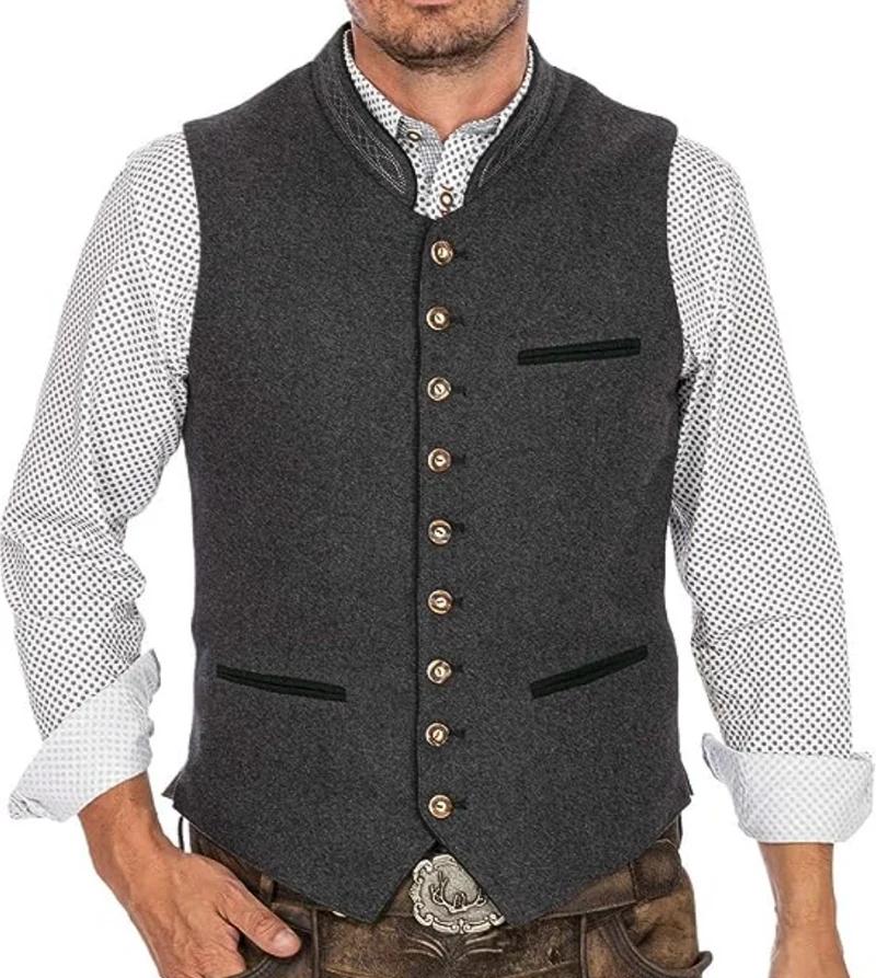 Arvon | Stylish Men's Traditional Slim Fit Vest