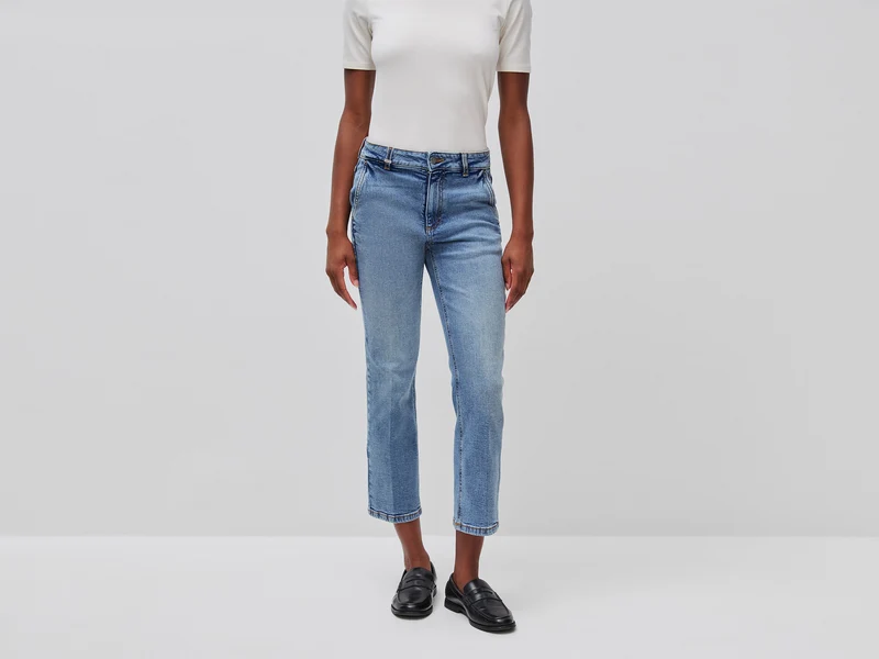 Jeans a trombetta