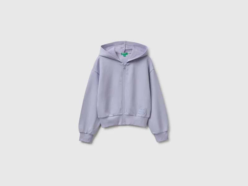 Felpa con cappuccio 100% cotone