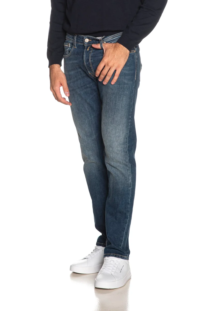 Replay Jeans Regular Slim-Straight M0972000573 Denim lavato