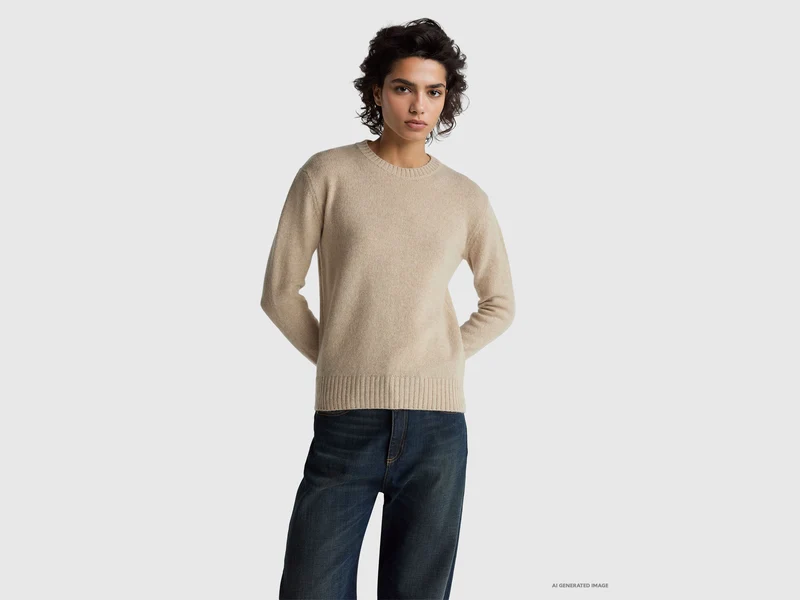 Maglia in pura lana Shetland