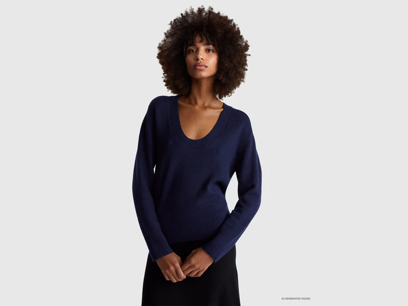 Caldo maglione over fit