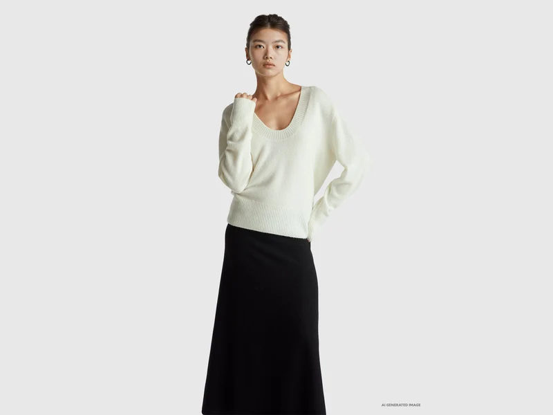 Caldo maglione over fit