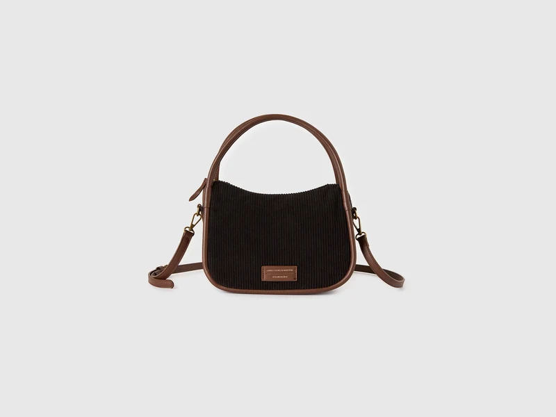 Borsa a spalla in velluto