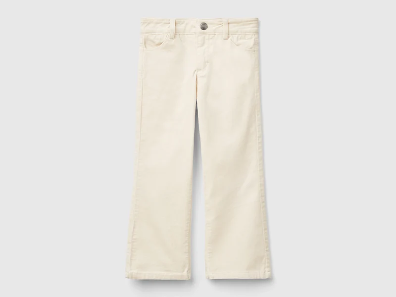Pantaloni in velluto flare fit