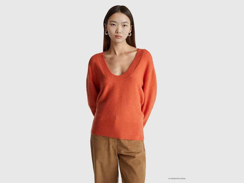 Caldo maglione over fit