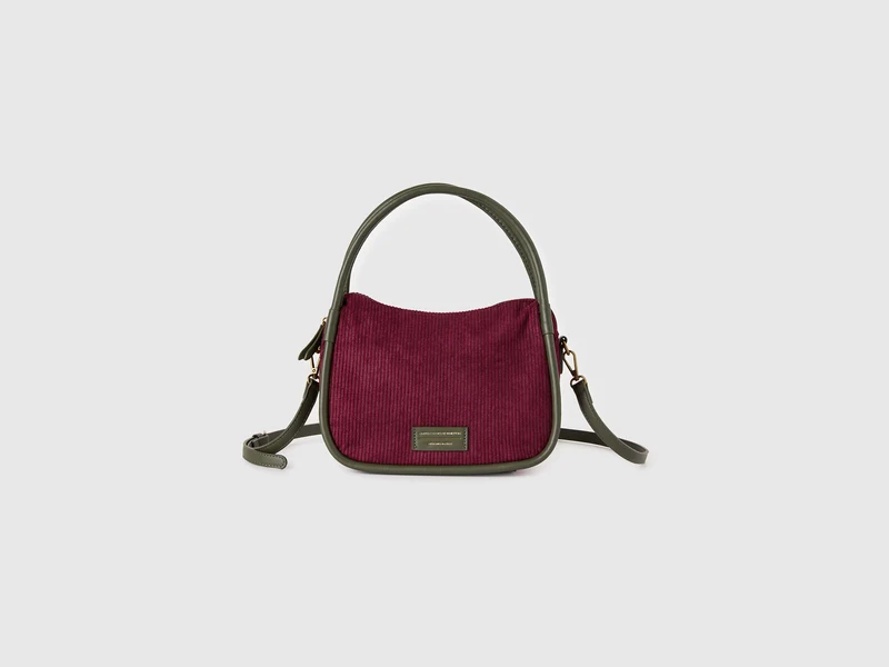 Borsa a spalla in velluto