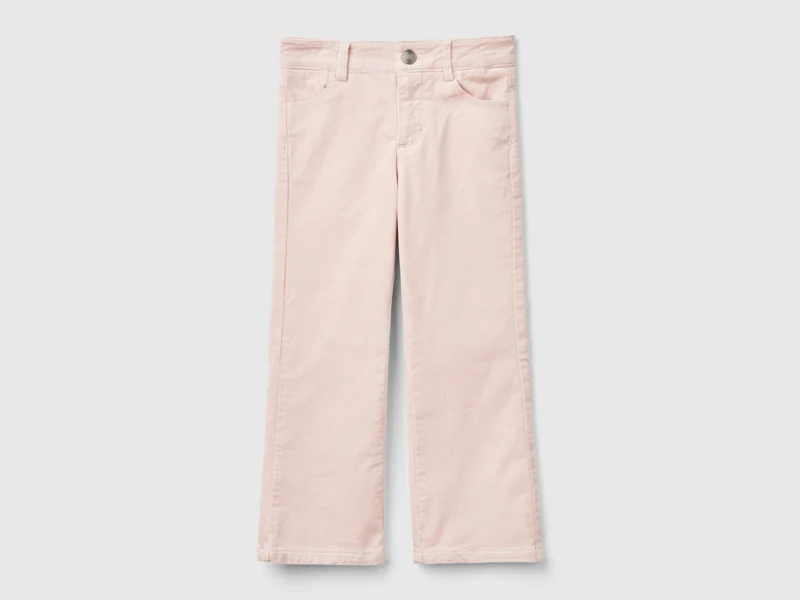 Pantaloni in velluto flare fit
