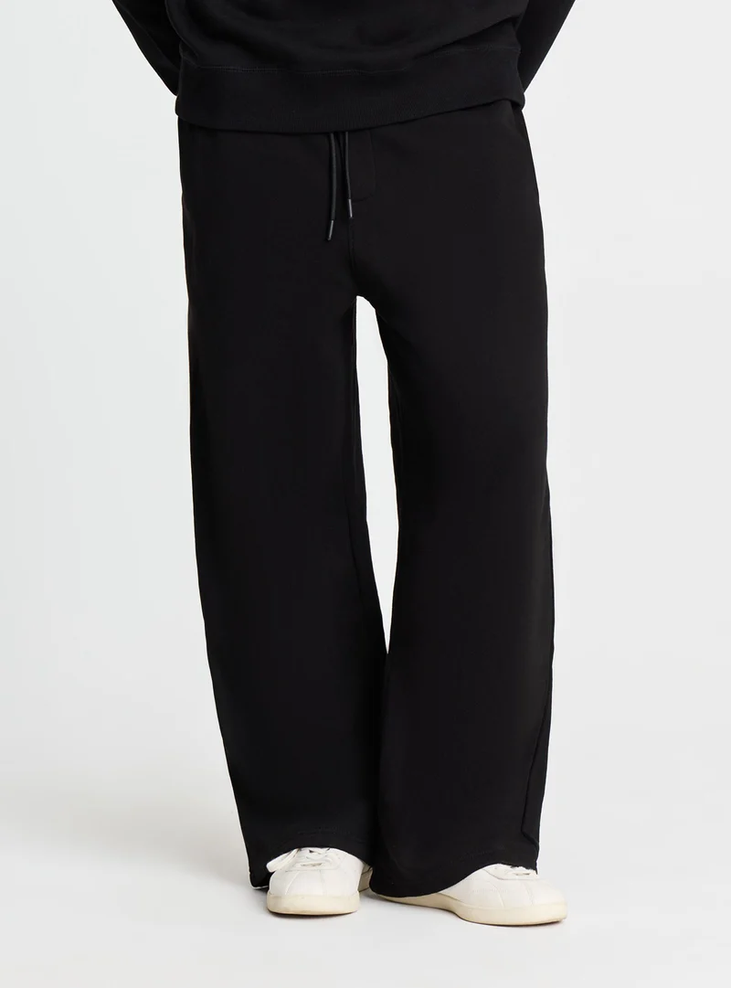 Pantaloni tuta pesanti super baggy