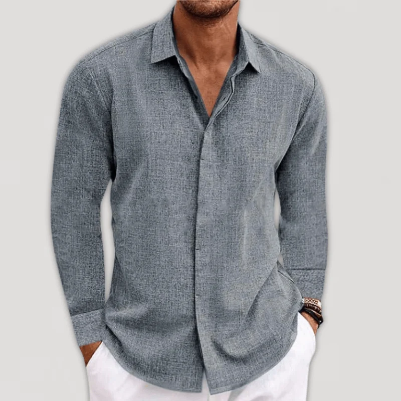 Dan | Men's Casual Long Sleeve Shirt