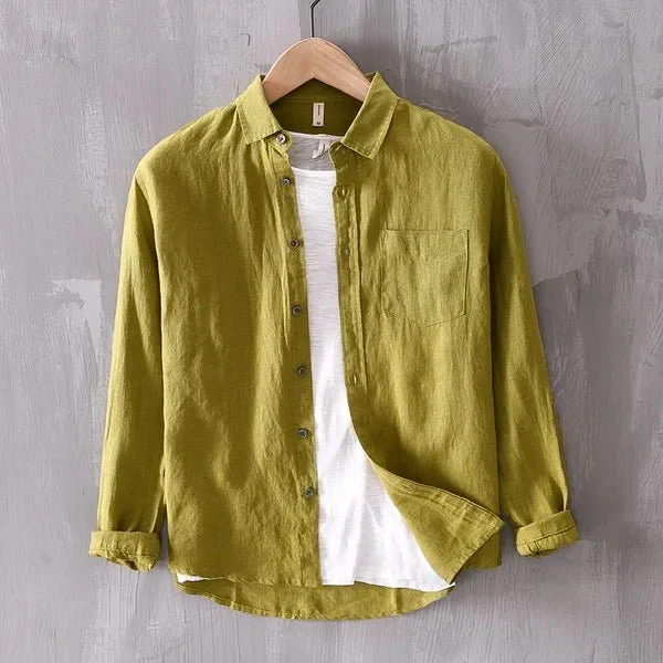Ralf | Men's Long Sleeve Button-Down Collar Shirt