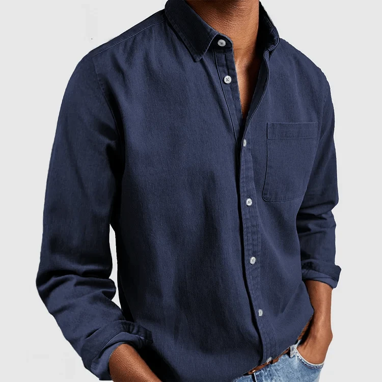 Fynn | Men's Long Sleeve Casual Shirt