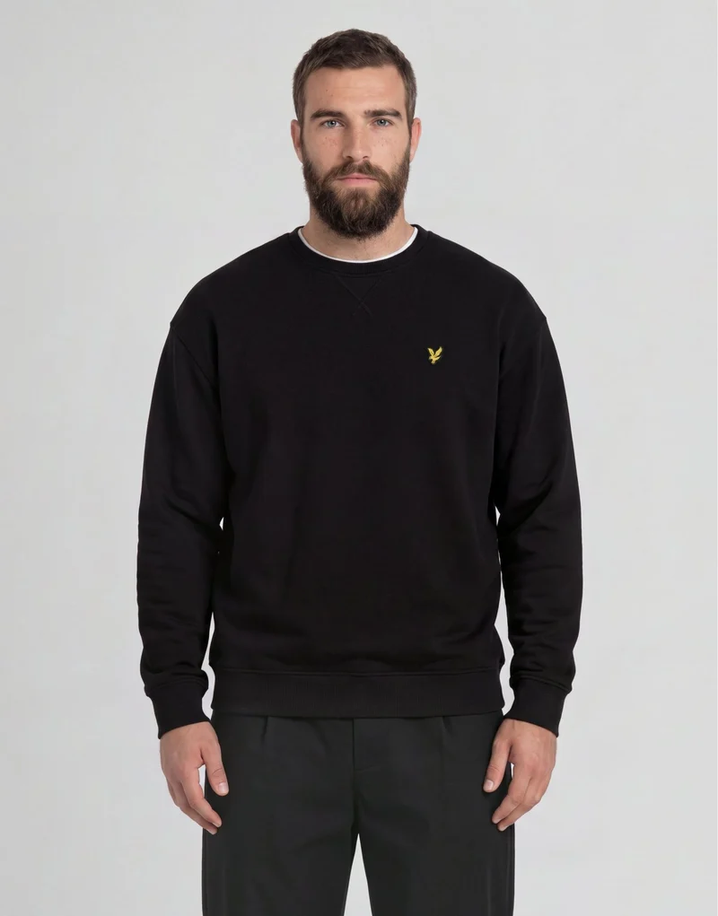 Cotton Crew Neck Sweatshirt