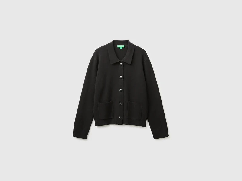 Giacca in maglia in misto cashmere