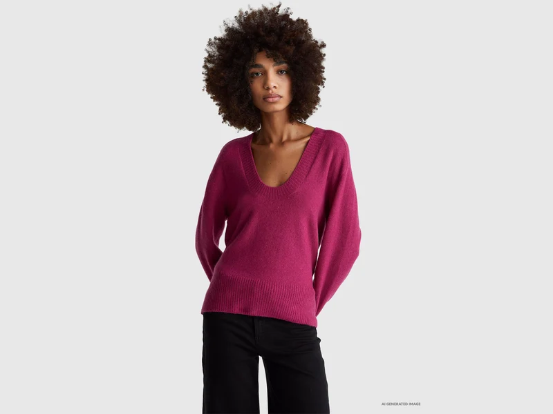 Caldo maglione over fit