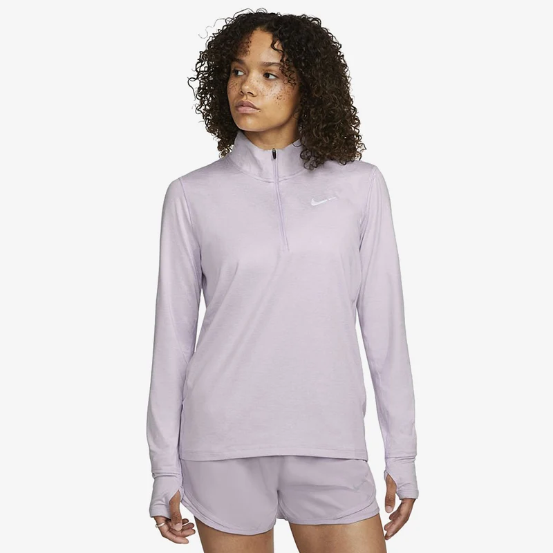 Top Nike Donna Element 1/2 Zip Running