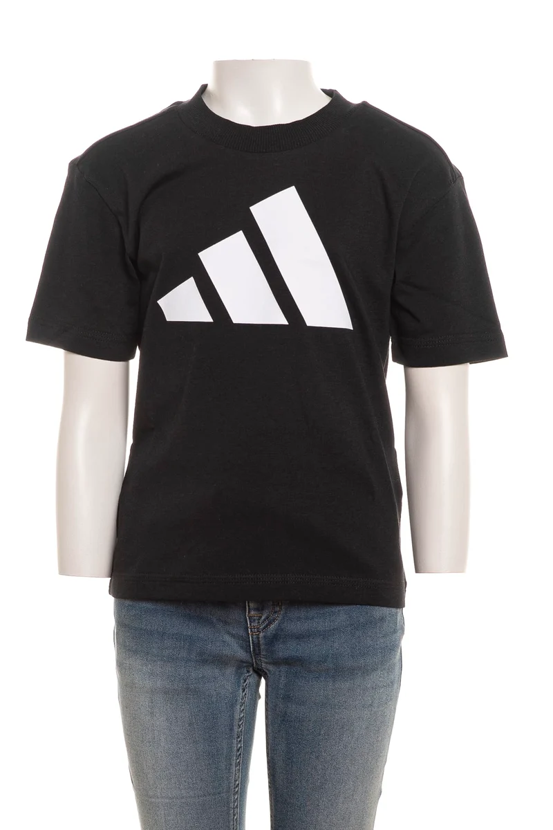 T Shirt Adidas Lk Bl Tee 160 Da Bambino Nera