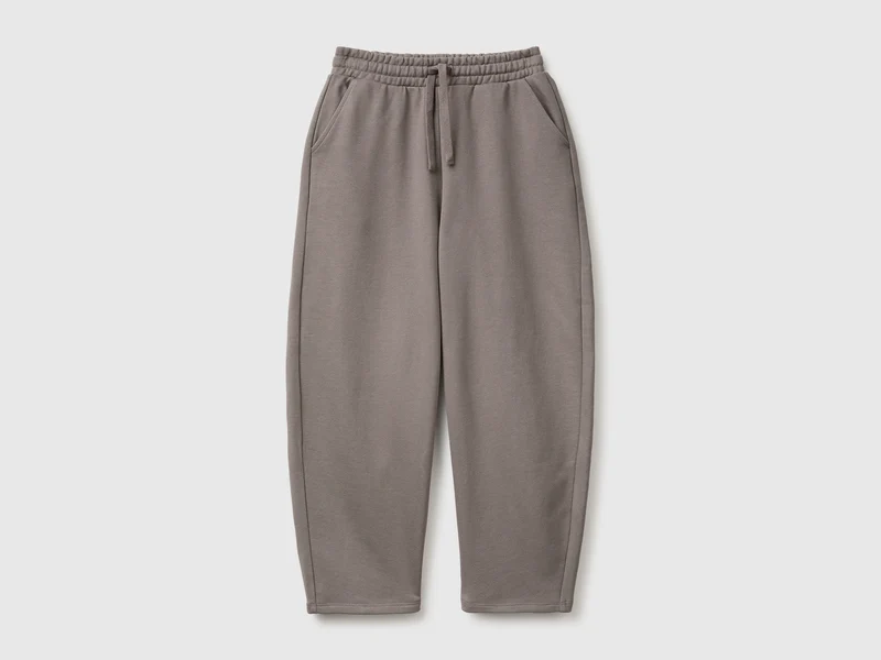 Joggers barrel fit in felpa