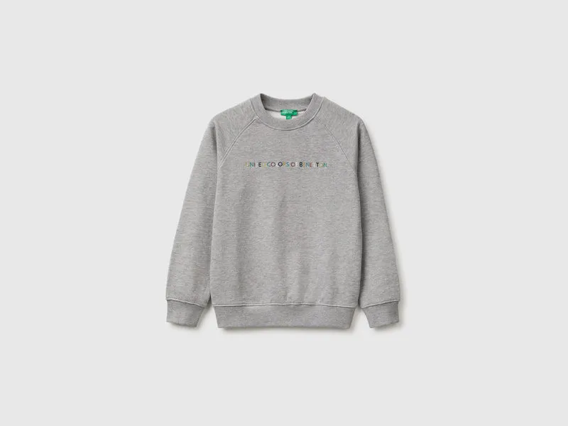 Felpa chiusa 100% cotone